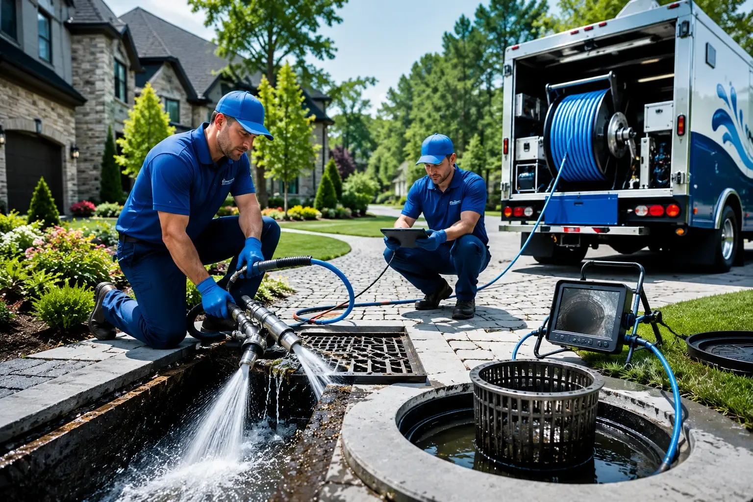 Local outdoor drain cleaning professionals in Secor, IL